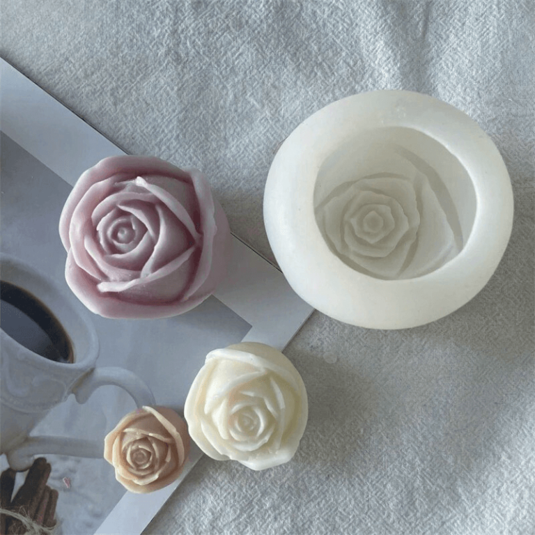 Moules à Bougies En Silicone - Kit DIY Avec 2 Moules (ange), Mèches Et Supports - Pour Bougies Maison, Décoration - 9